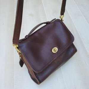 Vintage Coach Court Bag 9870